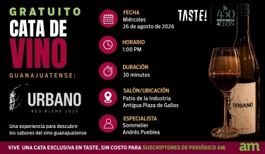 Cata de vino guanajuatense | Beneficio exclusivo Círculo AM